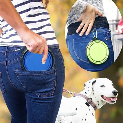 Foldable Cup Dish for Dogs & Cat